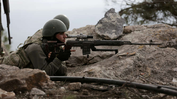 الجيش التركي يحيد 46 مسلحا كرديا شمال سوريا خلال الـ24 ساعة الماضية