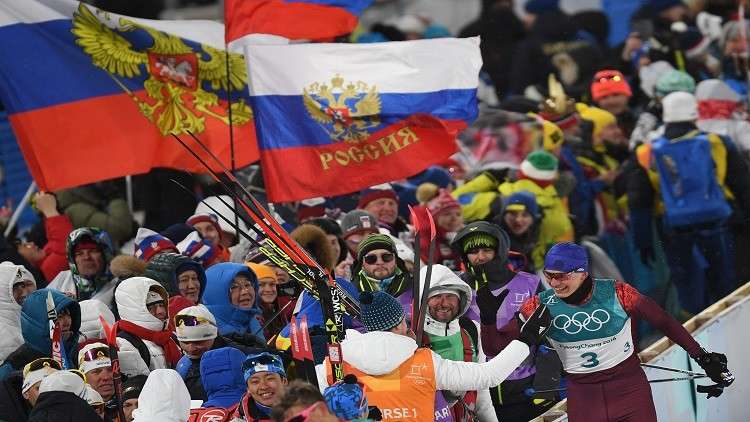 الرياضيون الروس يواصلون حصد الميداليات خلال الأولمبياد الشتوي