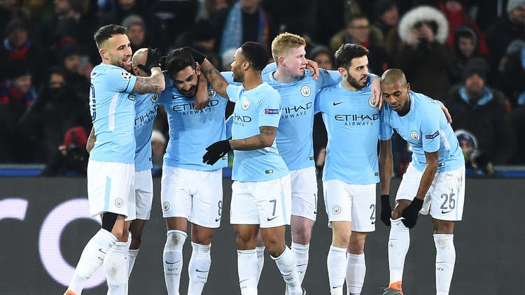 مانشستر سيتي يقسو على بازل ويضع قدما في ربع نهائي أبطال أوروبا
