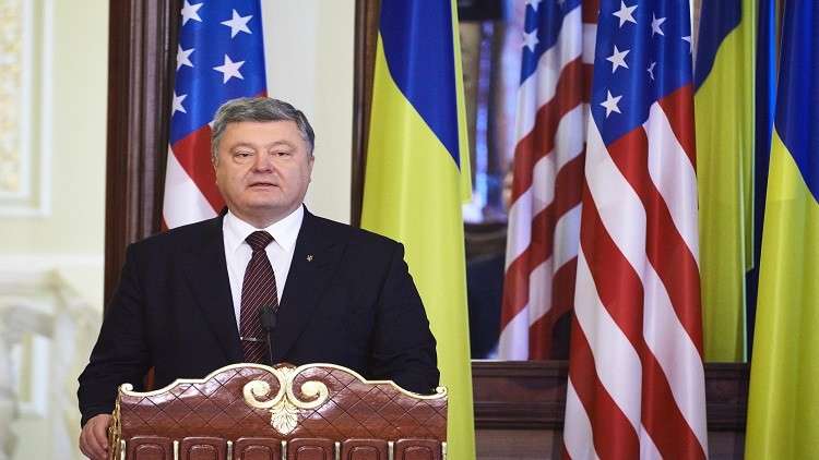 رئيس أوكرانيا بترو بوروشينكو 