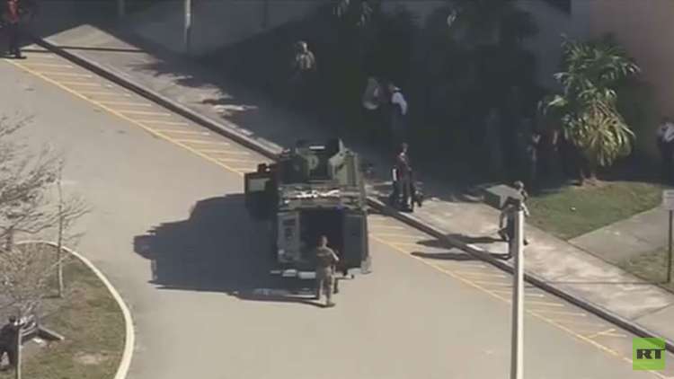 مقتل17 شخصا بإطلاق نار في مدرسة بفلوريدا