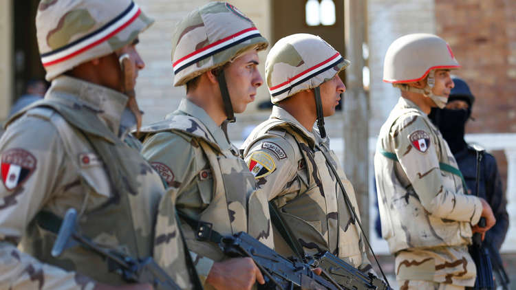الجيش المصري يعلن نتائج عملية 