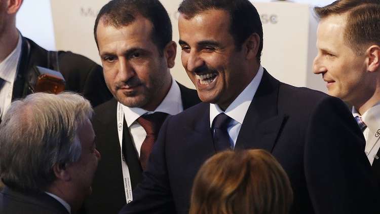 أمير قطر يدعو دول المنطقة إلى تنحية الخلافات وإبرام اتفاقية أمنية