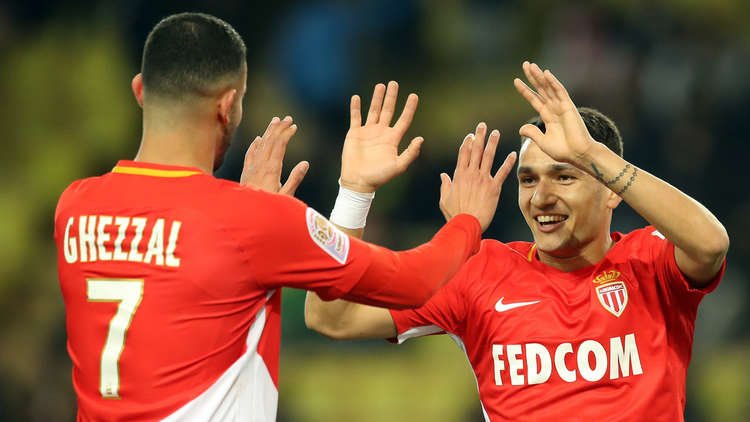 موناكو يكتسح ديغون في الدوري الفرنسي