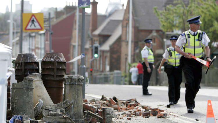 هزة أرضية تضرب بريطانيا