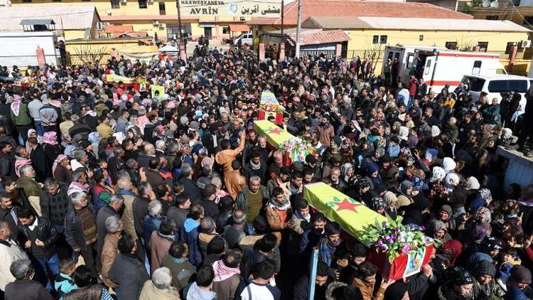 مقتل مسلحين أجانب في صفوف الوحدات الكردية بسوريا 