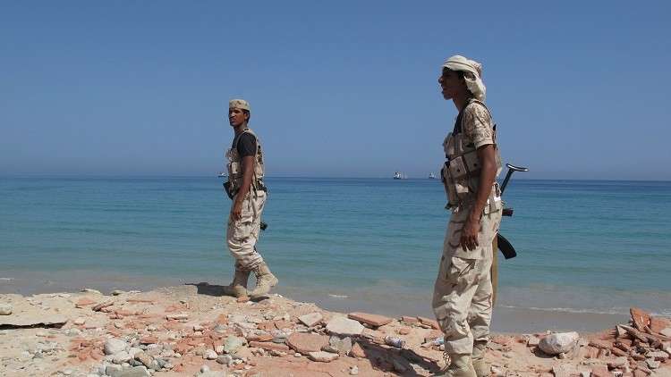 القوات اليمنية في المكلا - أرشيف 
