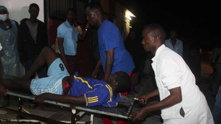 حصيلة ضحايا تفجيري مقديشو ترتفع إلى 45 قتيلا.. و