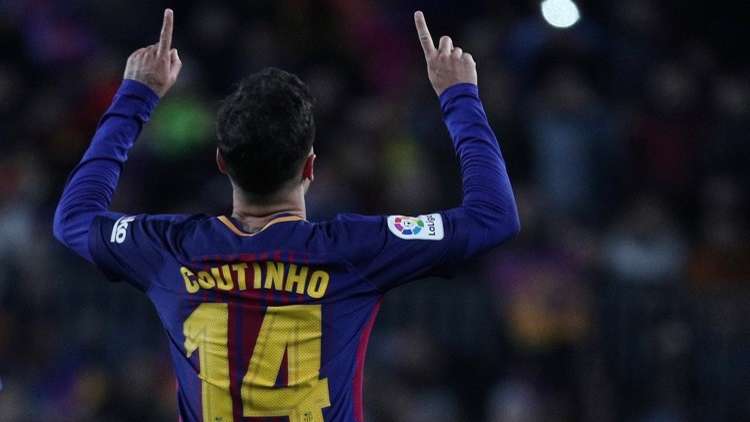 شاهد .. كوتينيو يحرز هدفا لبرشلونة "بالعلامة المسجلة باسمه"