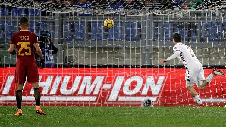 ميلان يروض ذئاب روما في عقر دارهم.. فيديو