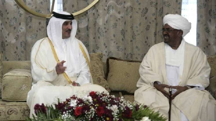 الرئيس السوداني عمر البشير يتلقى رسالة خطية من أمير قطر