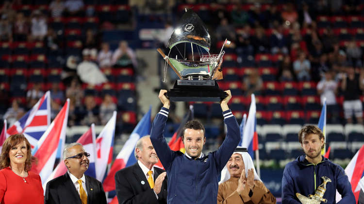 الإسباني باوتيستا بطلا لدورة دبي