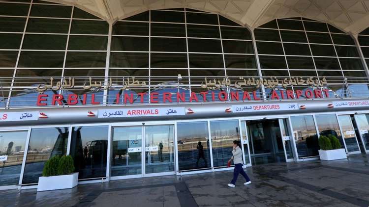 مطار أربيل يسيير أول رحلة جوية دولية منذ حظر الطيران