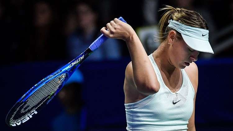 شارابوفا تنفصل عن مدربها