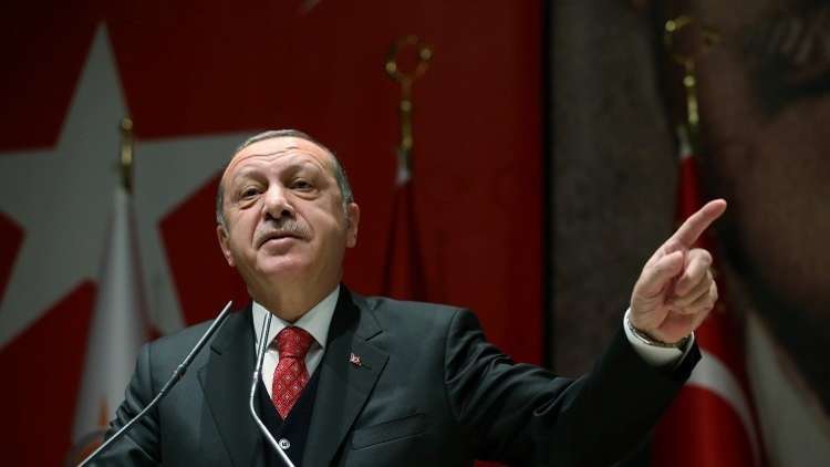 أردوغان غاضب من تصنيف 