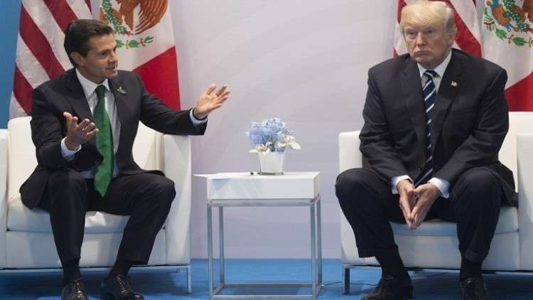 ترامب مخاطبا رئيس المكسيك: 