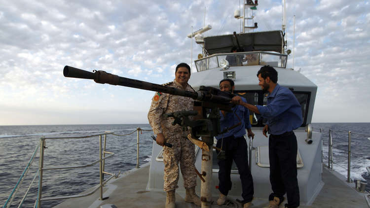 البحرية الليبية شرقي البلاد تحتجز سفينة تركية!