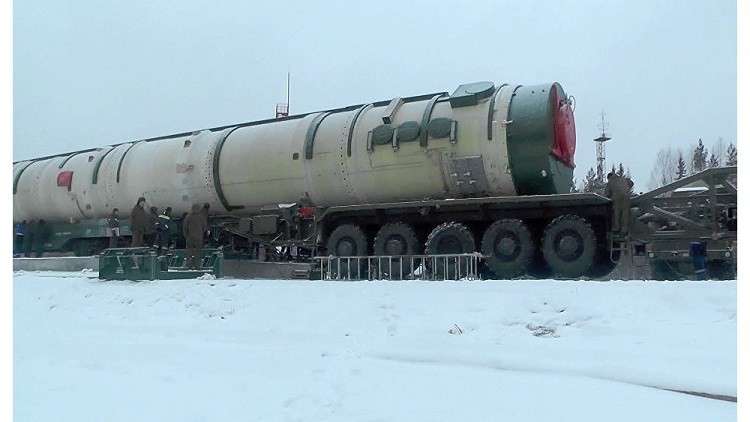 روسيا تحضّر لإجراء اختبار ثان لصاروخ سارمات العابر للقارات  