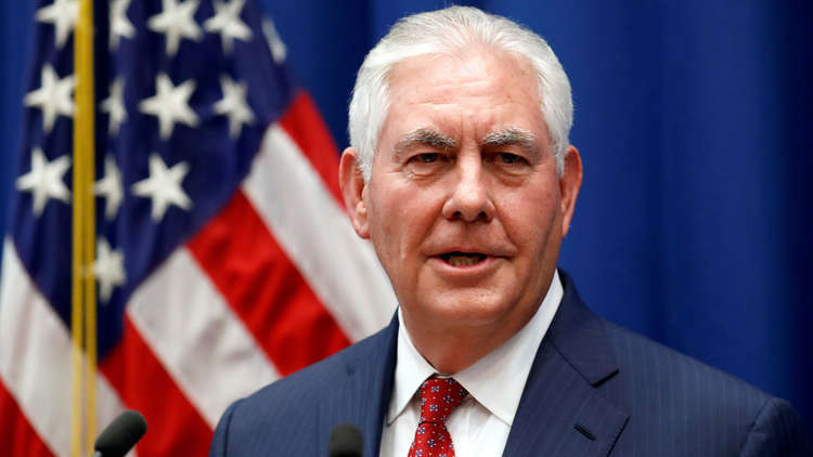 وزير الخارجية الأمريكي السابق ريكس تيلرسون