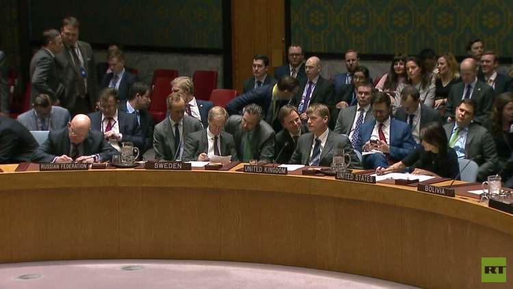 روسيا في مجلس الأمن: اتهام بريطانيا لنا في قضية سكريبال لا قيمة له ومستعدون لتحقيق مشترك