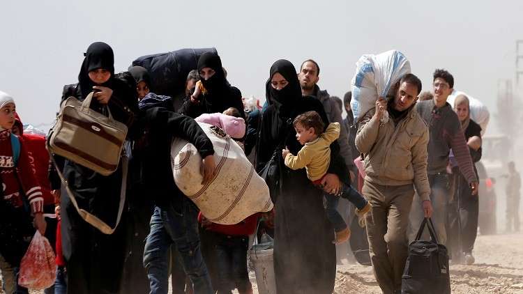 موسكو: خروج 17 ألف شخص من الغوطة الشرقية منذ بداية الهدنة الإنسانية
