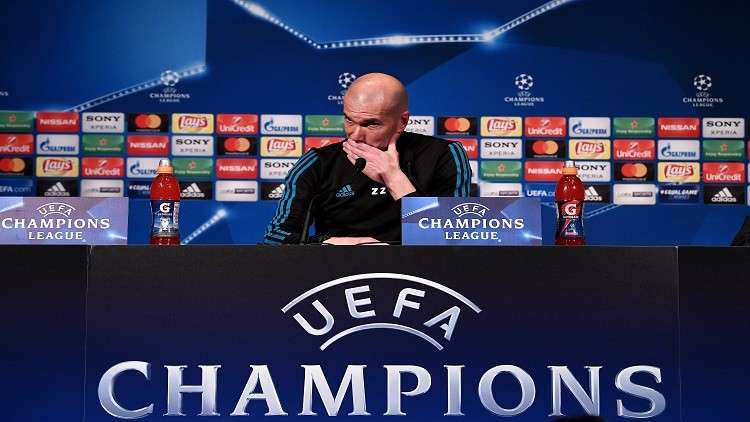 زيدان: كنت أرغب بتفادي اليوفي في ربع نهائي دوري الأبطال