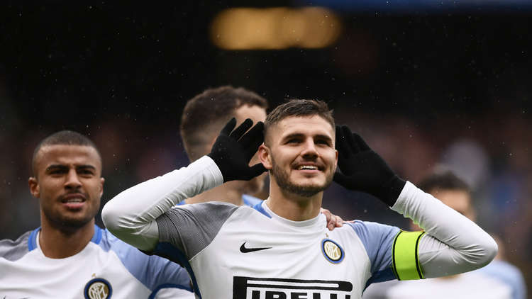 إيكاردي يقود إنتر إلى اكتساح سمبدوريا في "الكالتشيو"