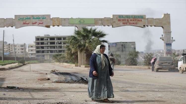 مقتل 7 مدنيين و4 عناصر من الجيش السوري الحر بتفجير وسط عفرين