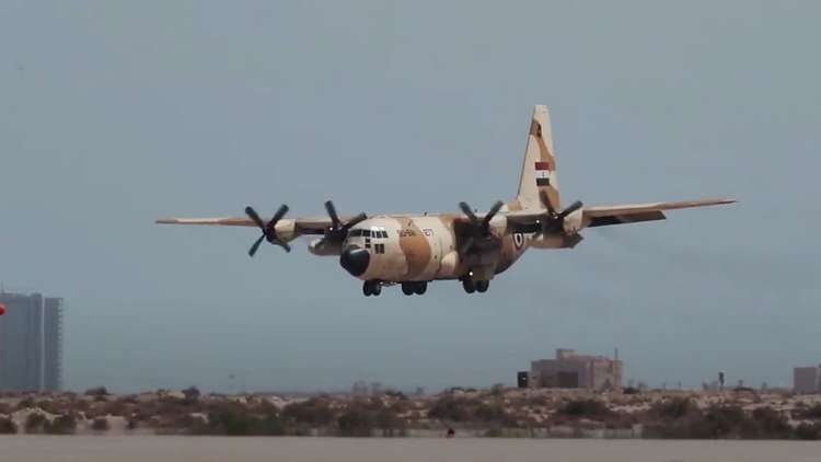 وصول القوات المصرية للمشاركة في 