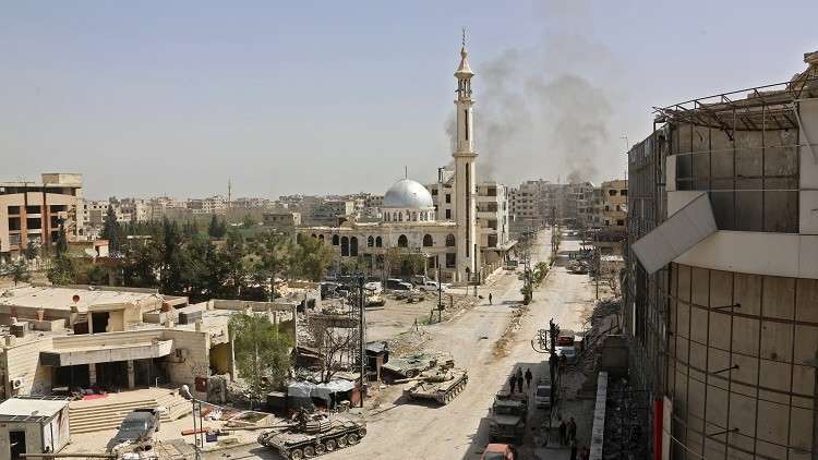 سقوط 37 قتيلا بقصف على جرمانا في ريف دمشق