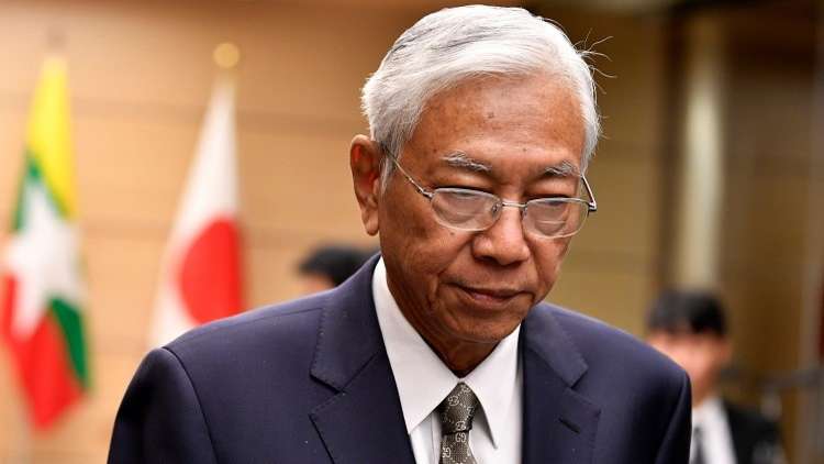 رئيس ميانمار يستقيل من منصبه