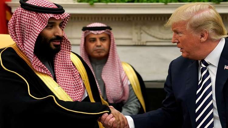 أهم ما طرح على طاولة المناقشات بين ترامب وولي العهد السعودي 
