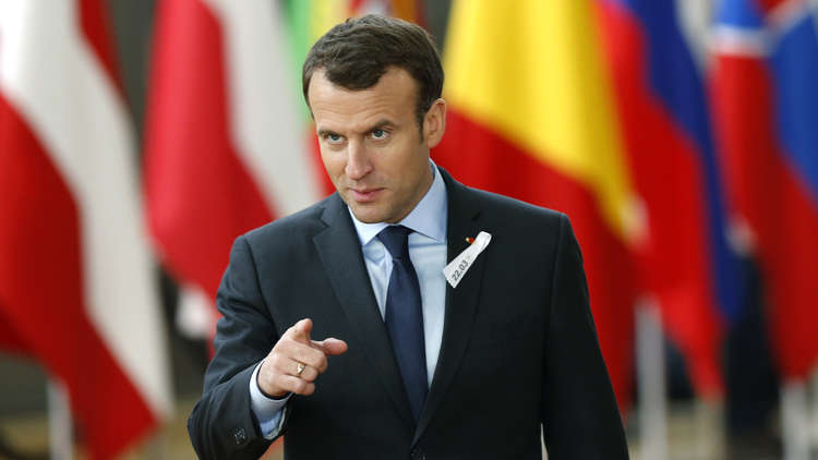 ماكرون: لن نؤيد التدخل التركي في عفرين أبدا