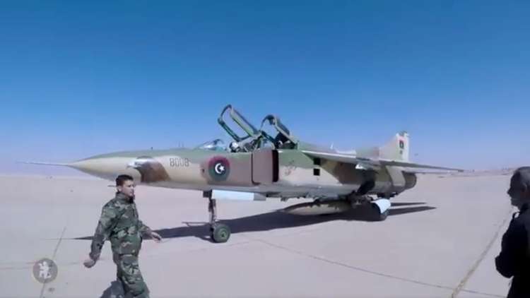 قسم من ترسانة الجيش الليبي الجوية!