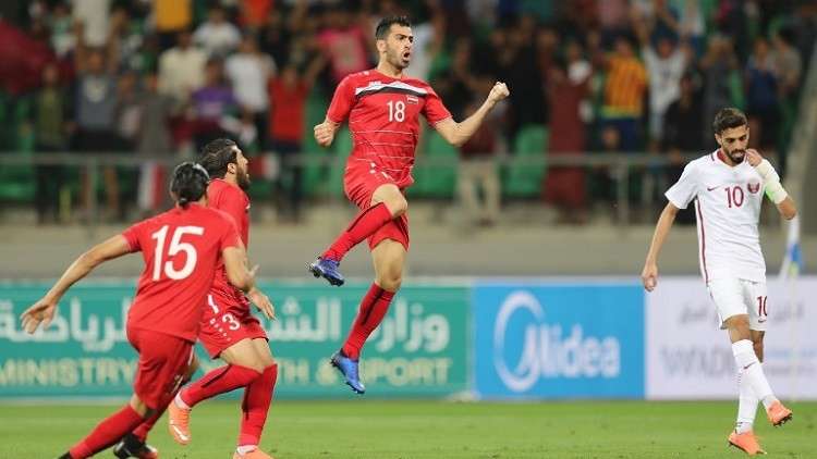 شاهد.. أهداف مباراة سوريا وقطر