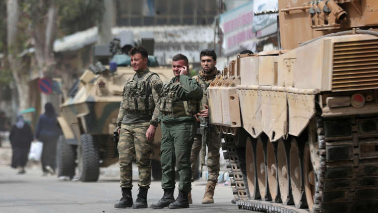 مصدر عسكري: الجيش التركي يسيطر على كامل عفرين السورية