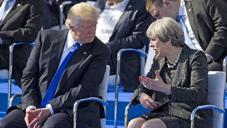 في اتصال مع ترامب.. ماي ترحب بطرده دبلوماسيين روس