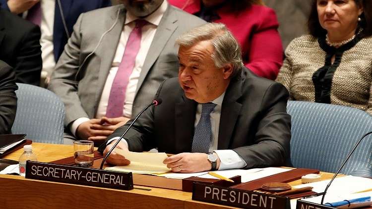 غوتيريش يدعو إلى تحقيق مستقل في أحداث غزة