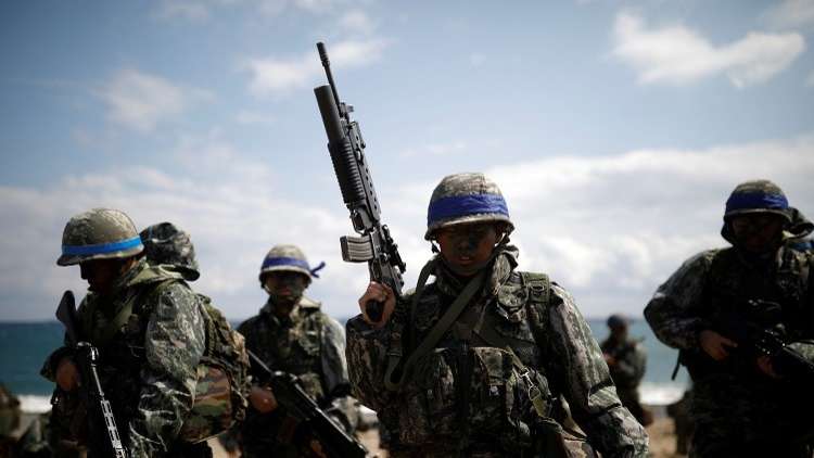 واشنطن وسيئول تطلقان مناورات "فرخ النسر" العسكرية