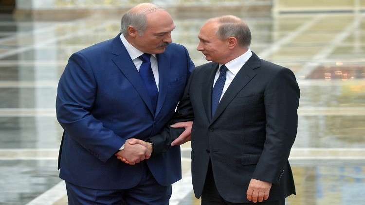  بوتين ولوكاشينكو يتبادلان التهنئة بيوم وحدة  روسيا وبيلاروس