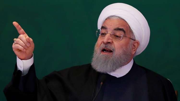 روحاني: أمريكا وإسرائيل تتدخلان في شؤون سوريا