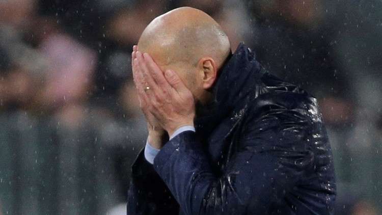 شاهد.. ردة فعل زيدان بعد هدف رونالدو المذهل