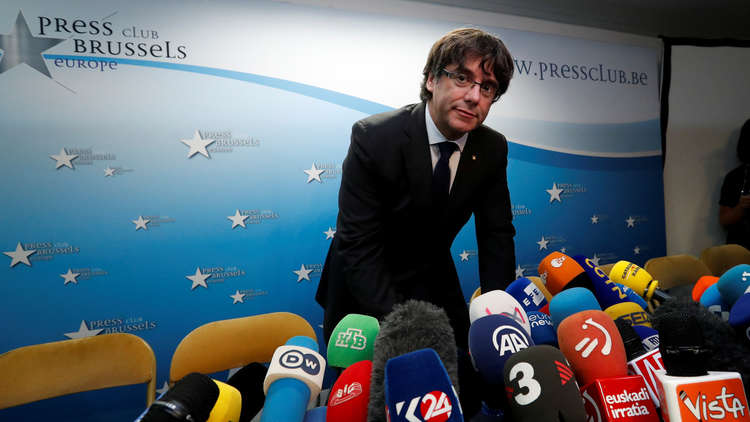 صحيفة: بوتشديمون كان يدرس إمكانية الهروب إلى روسيا