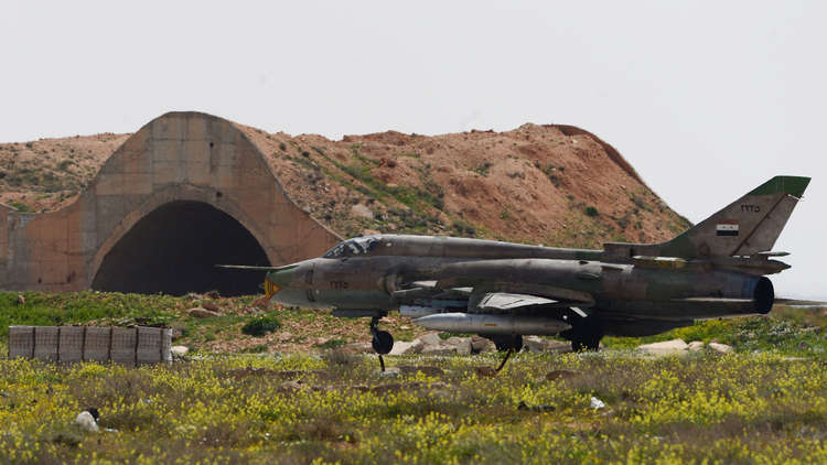 خبراء يحددون القواعد الجوية السورية الأكثر عرضة للقصف الأمريكي!