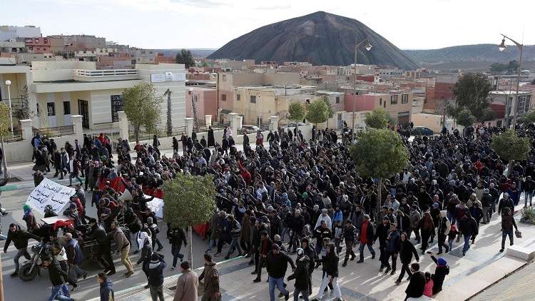 محكمة مغربية تدين نشطاء على خلفية حراك جرادة شرق البلاد