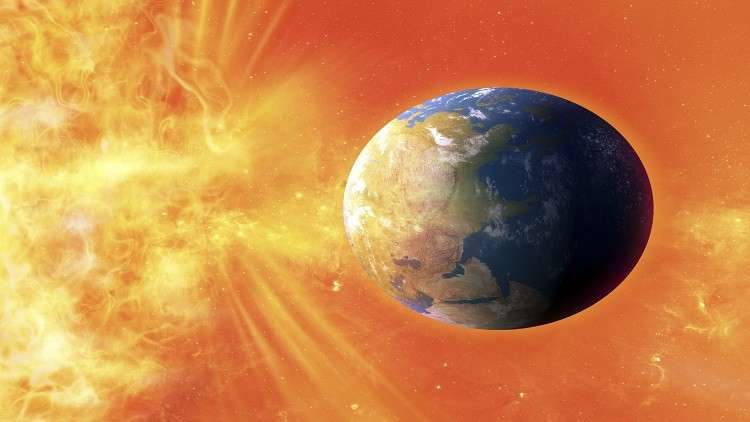 ثقب هائل في الشمس قد يُحدث 