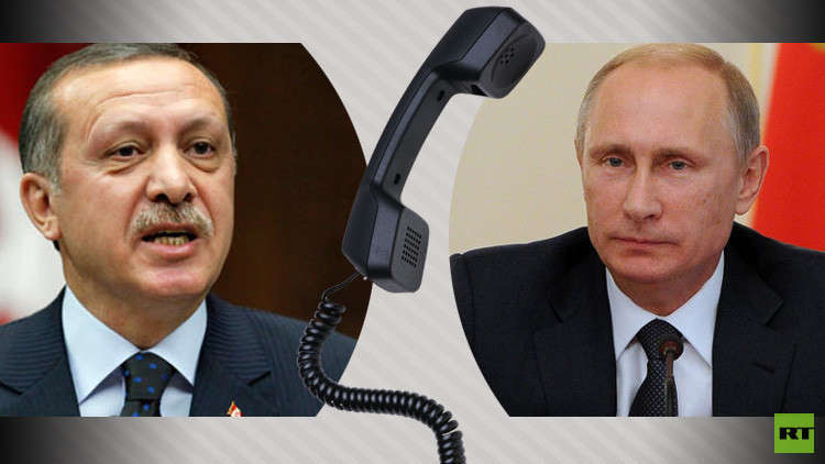 بوتين يبحث مع أردوغان التطورات الأخيرة في سوريا