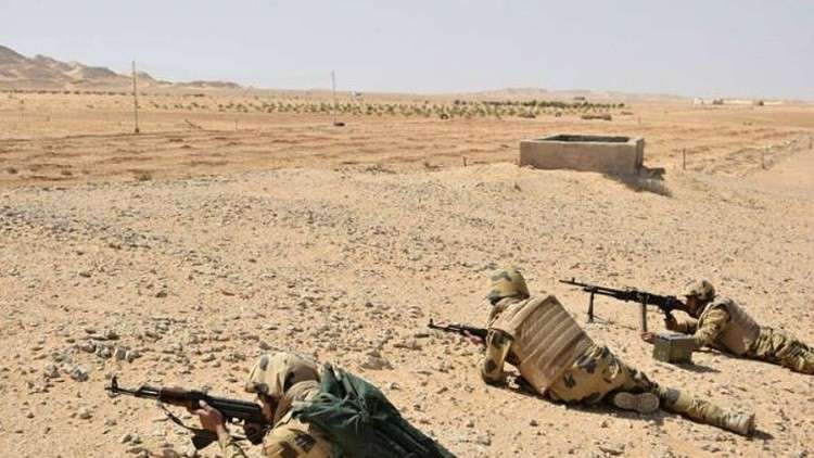 القوات المسلحة المصرية تحبط عملية إرهابية في سيناء