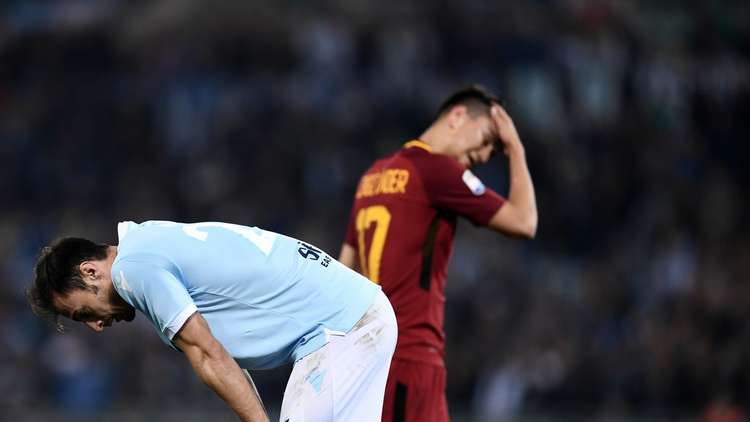 التعادل السلبي يحسم ديربي روما 