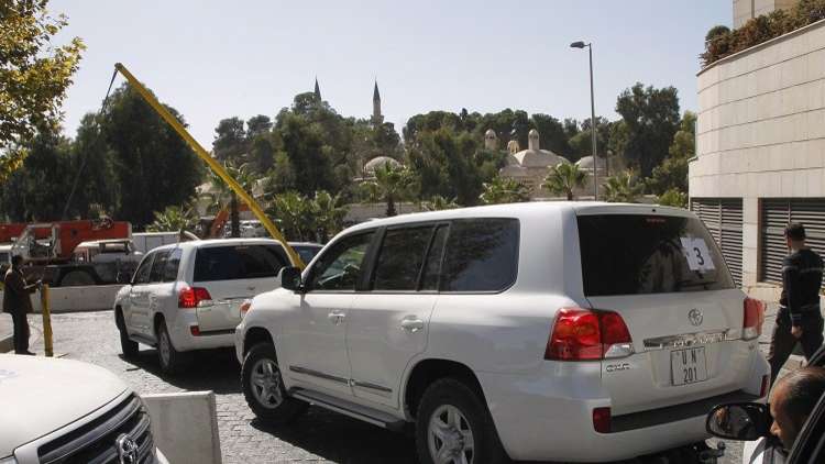 حظر الأسلحة الكيميائية تبحث استخدام الكيميائي المزعوم في دوما